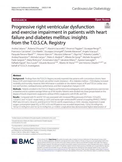 Page 2 of 13Salzanoetal Cardiovascular Diabetology          2022