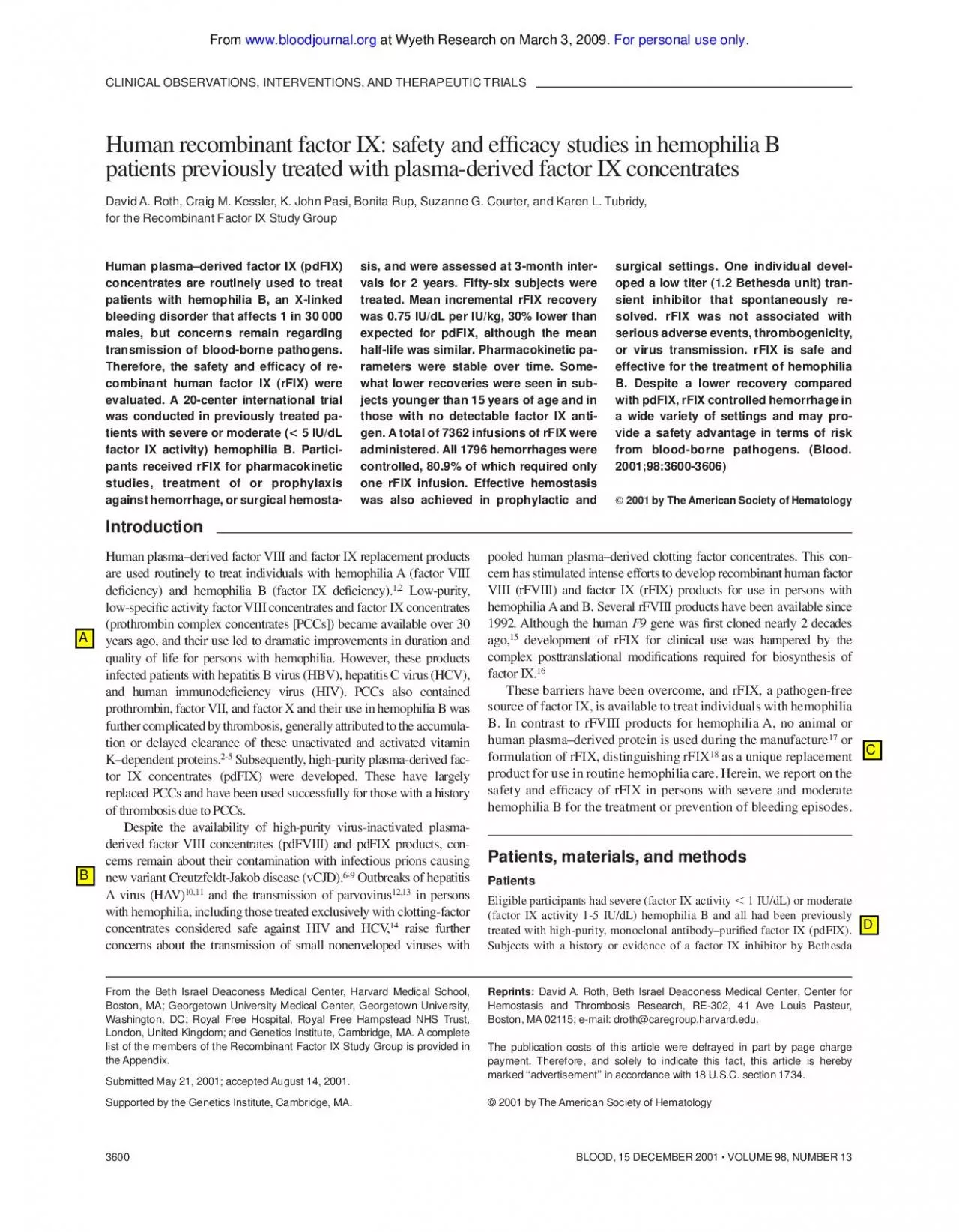 PDF-inhibitorassayBIAorhistoryofanaphylaxistoanyfactorIXcontainingprod