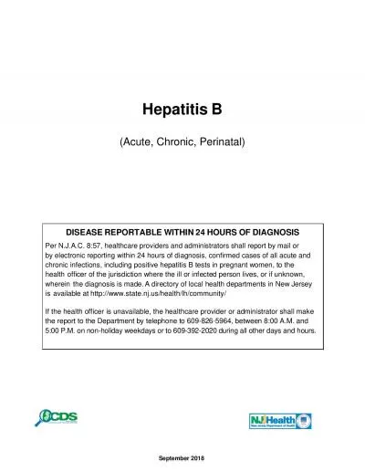 HepatitisAcuteChronicPerinatal