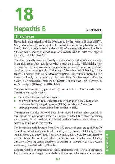 Hepatitis Bhe diseaseHepatitis B is an infection of the liver caused b