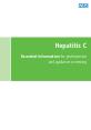 Hepatitis C Essential informationfor professionals