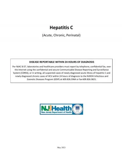 x0000x0000May2021Hepatitis CAcute Chronic Perinatal