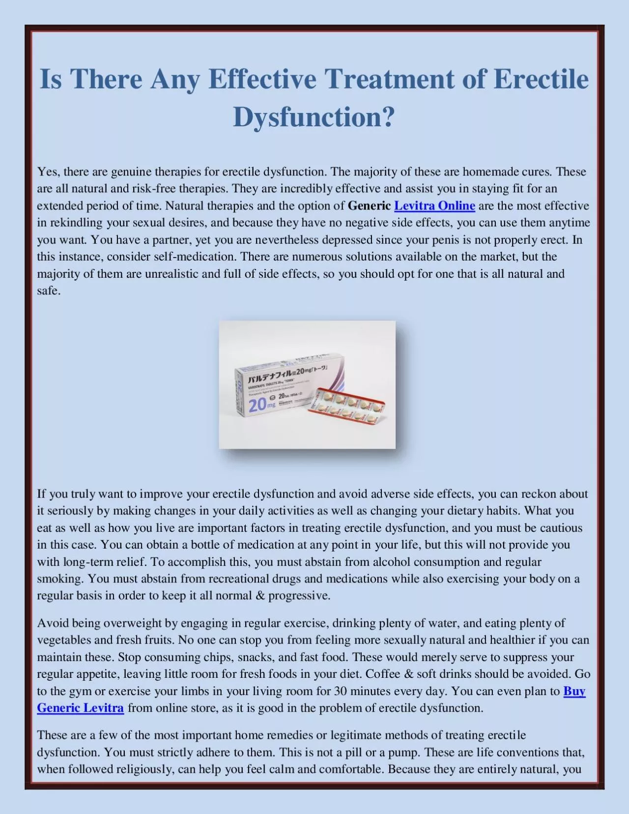 PDF-Is There Any Effective Treatment of Erectile Dysfunction?