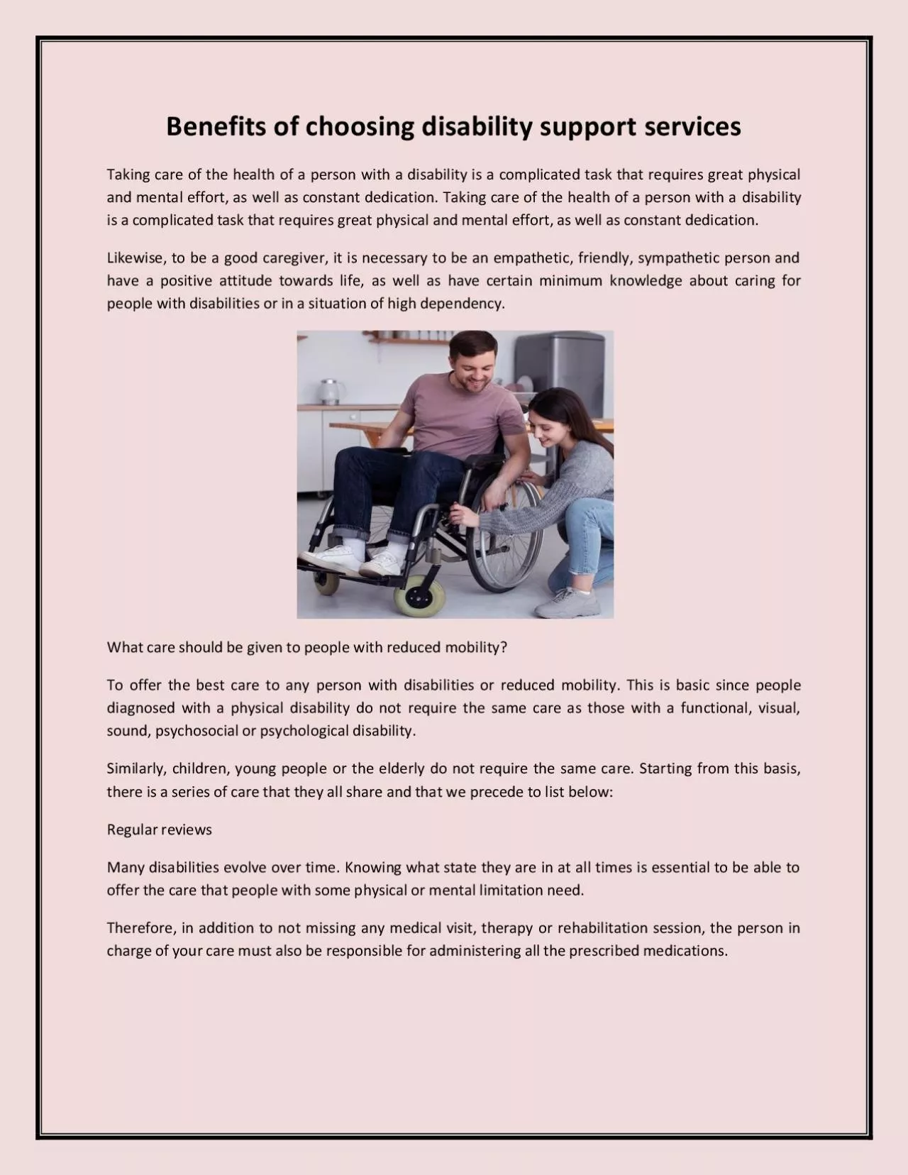 PDF-Benefits of choosing disability support services