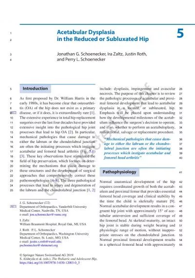 Springer Nature Switzerland AG 2019 S Alshryda et al eds The P
