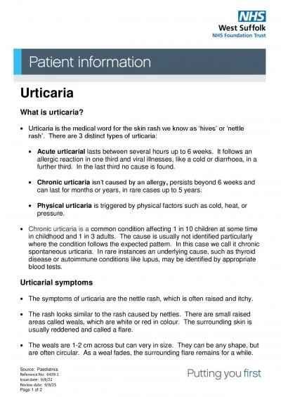 Paediatrics