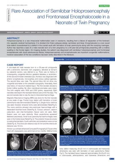 Journal of Clinical and Diagnostic Research 2021 Mar Vol153 TD01