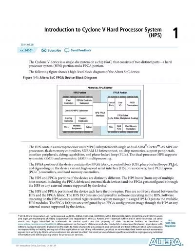 1IntroductiontoCycloneVHardProcessorSystemHPS20140228