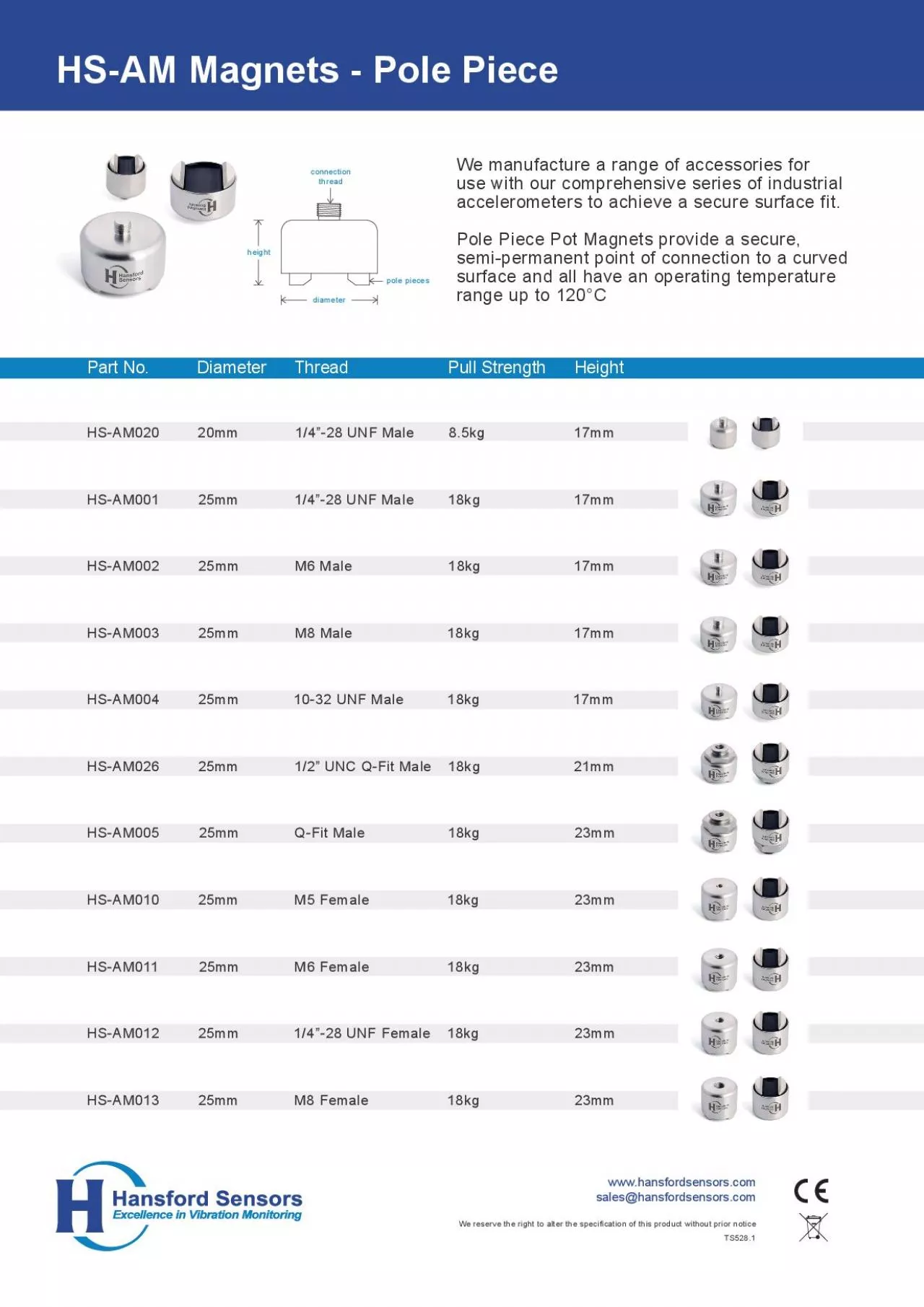 PDF-HSAM Magnets Pole Piece