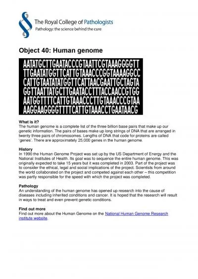 Human genome