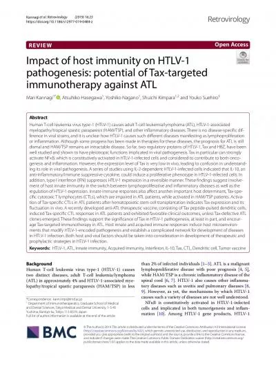 Page 2 of 14Kannagietal Retrovirology           2019 1623