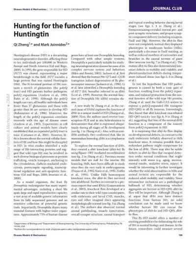 Huntington146s disease HD is a devastatingneurodegenerative disor
