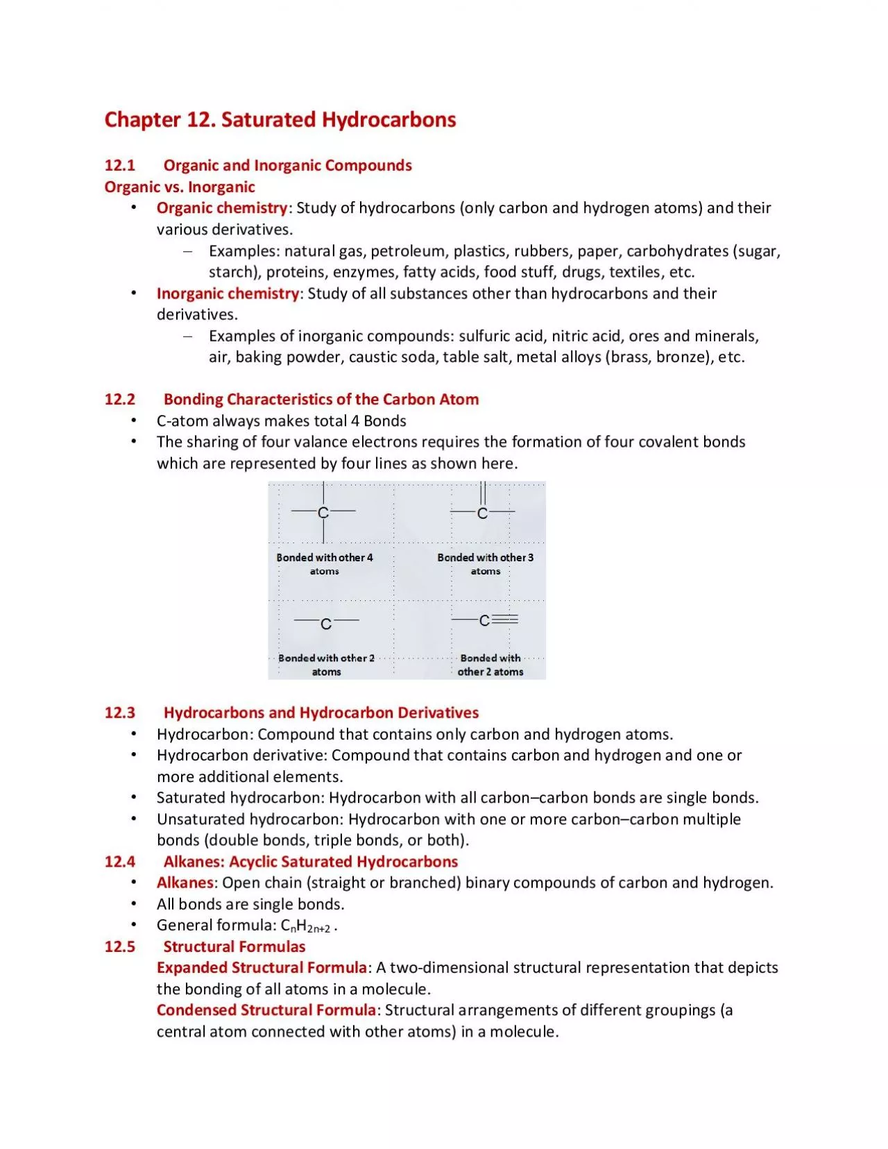 PDF-Chapter 12 Saturated Hydrocarbons