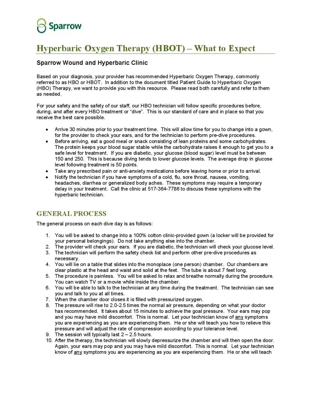 PDF-HyperbaricOxygen Therapy HBOTWhat to Expect