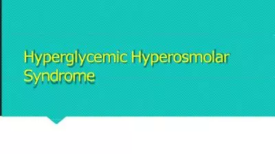 Hyperglycemic