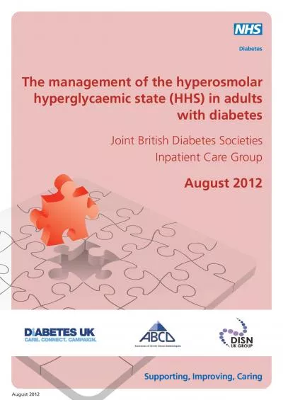 The management of the hyperosmolarInpatient Care Group