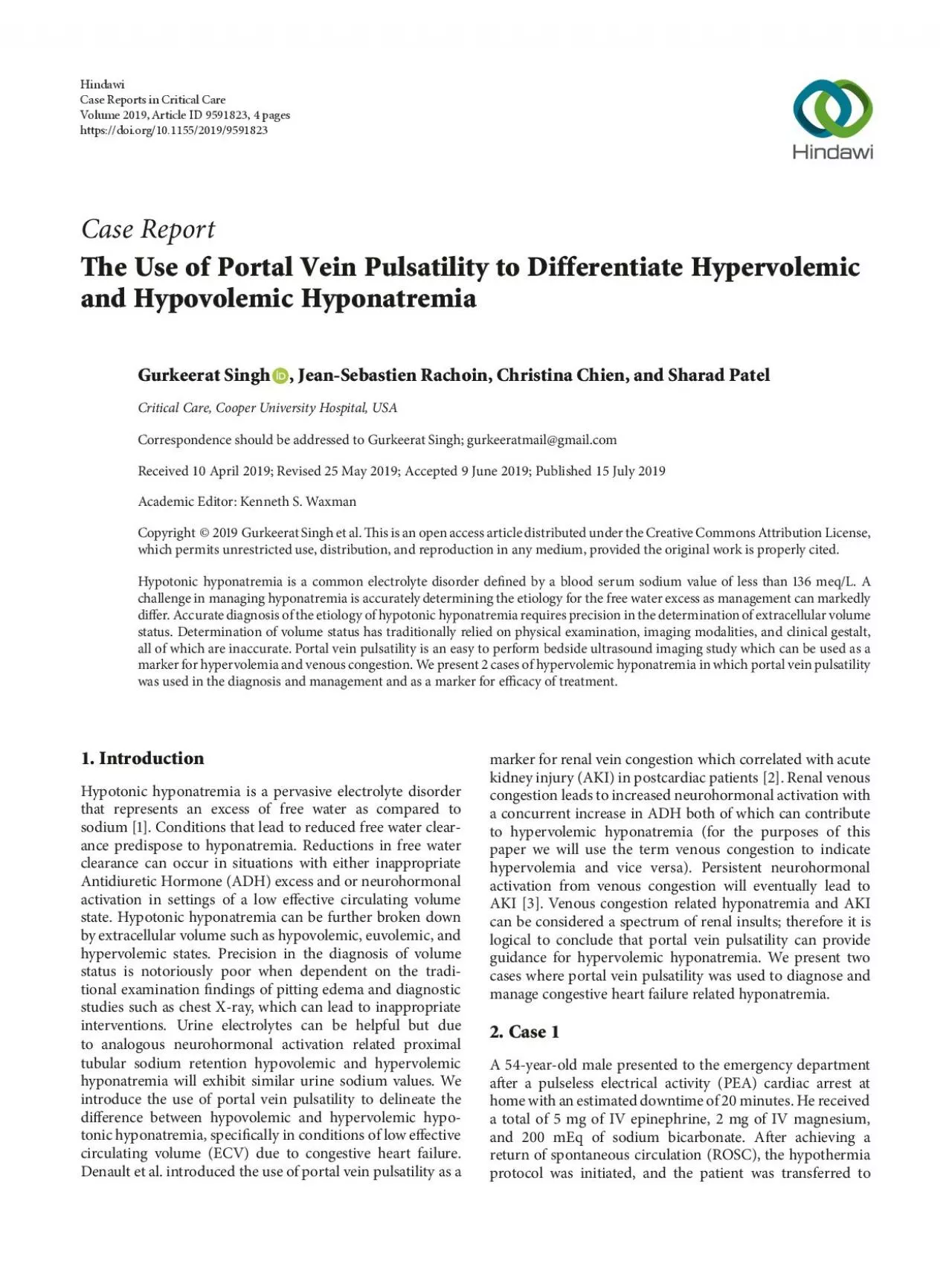 PDF-CaseReportTheUseofPortalVeinPulsatilitytoDifferentiateHypervolemicandH