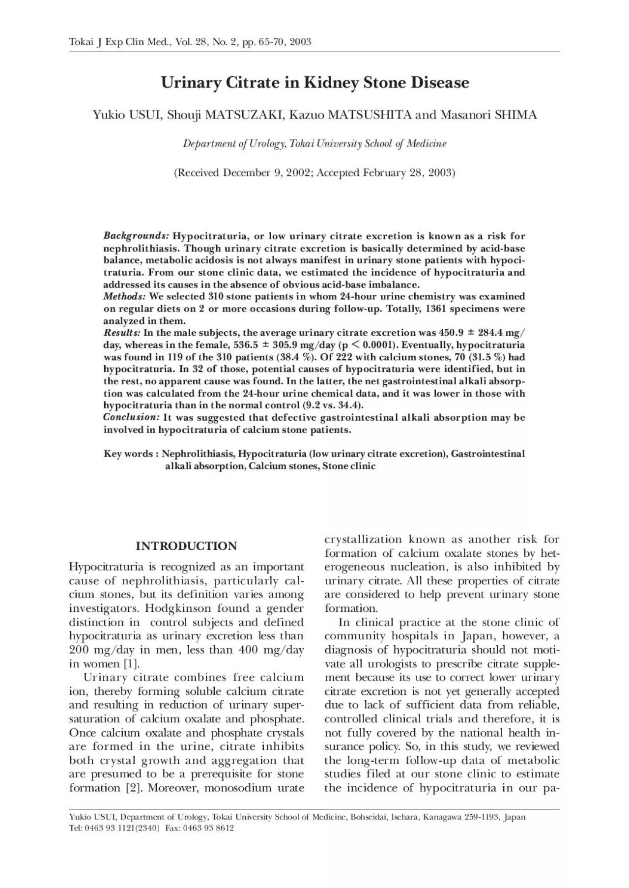 PDF-saturation of calcium oxalate and phosphate Once calcium oxalate and