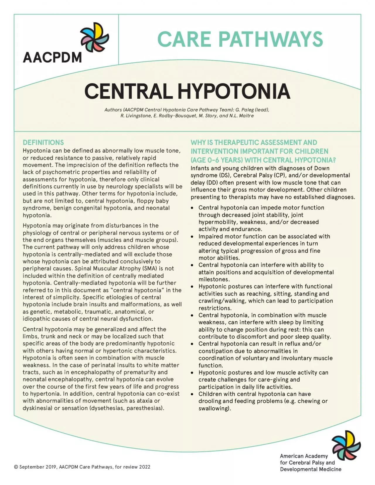 PDF-CARE PATHWAYS