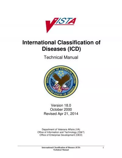 International Classification of Diseases ICD