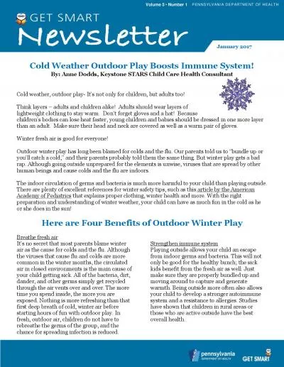 Cold Weather Outdoor Play Boosts