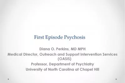 First Episode Psychosis