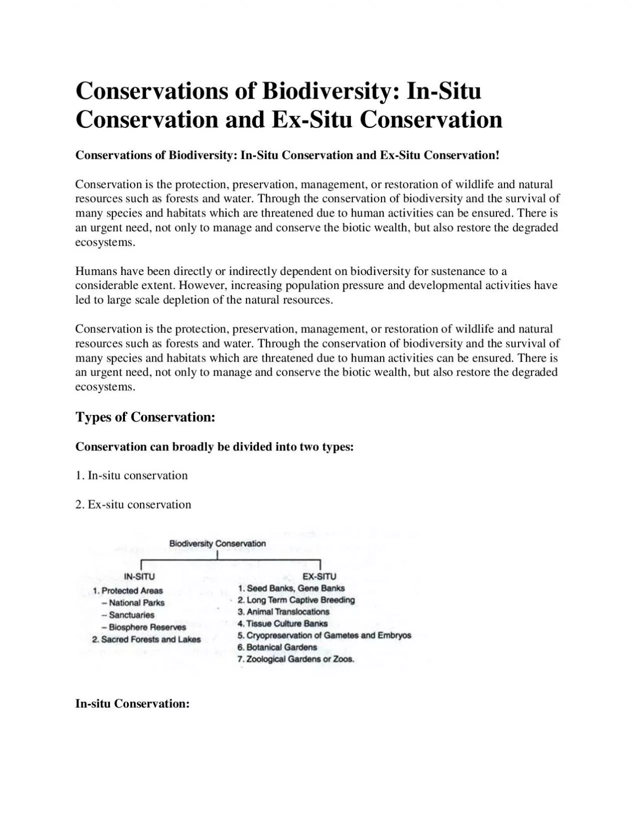 PDF-Conservations of Biodiversity In