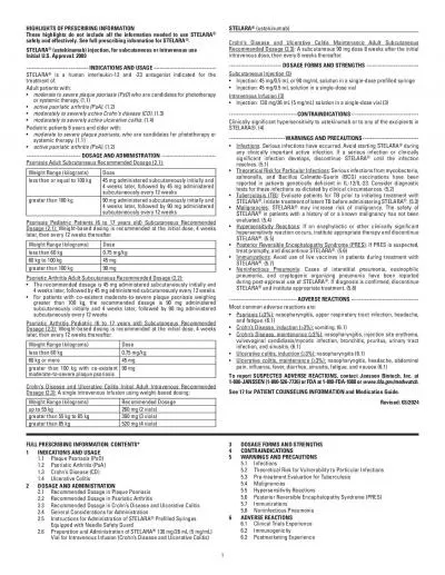 Weight Range kilogramsCrohn146s Disease and Ulcerative Colitis Ma