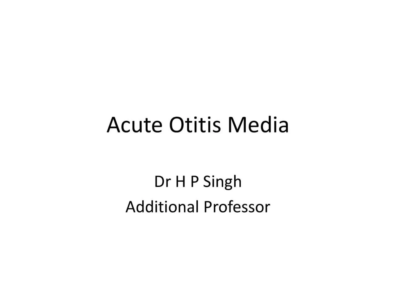 PDF-Acute Otitis Media