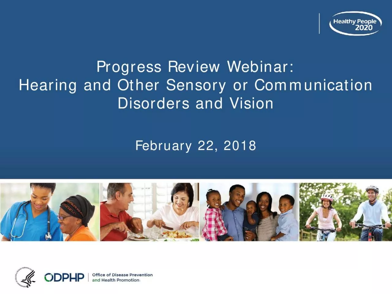 PDF-Progress Review WebinarHearing and Other Sensory or Communication Dis