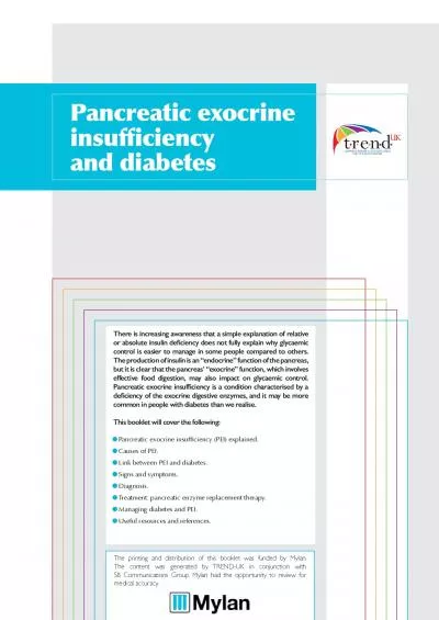 Pancreatic exocrine