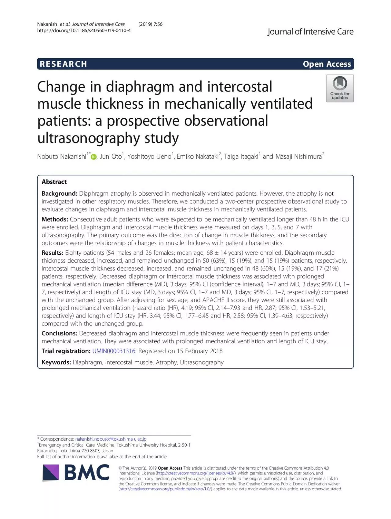 PDF-diaphragmthicknesswasassociatedwiththechangeinintercostalmusclethickne