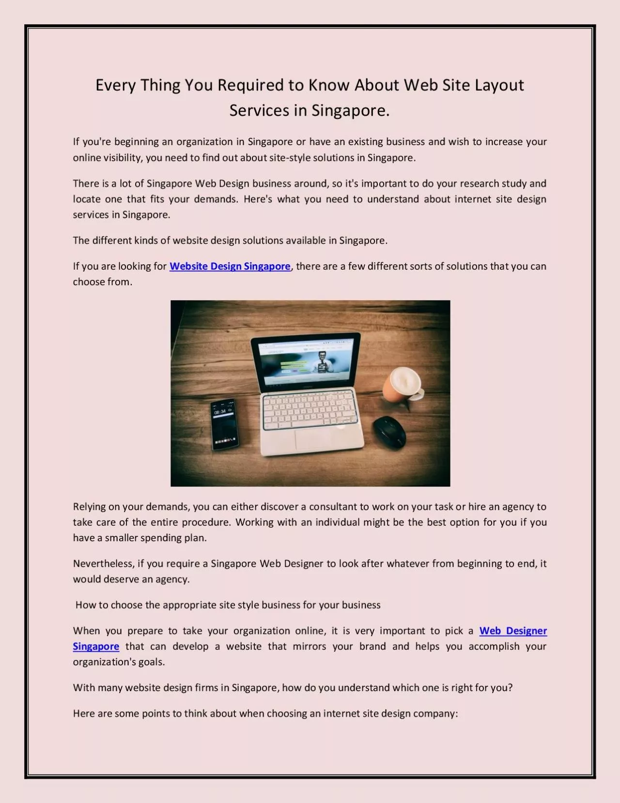 PDF-Every Thing You Required to Know About Web Site Layout Services in Singapore.