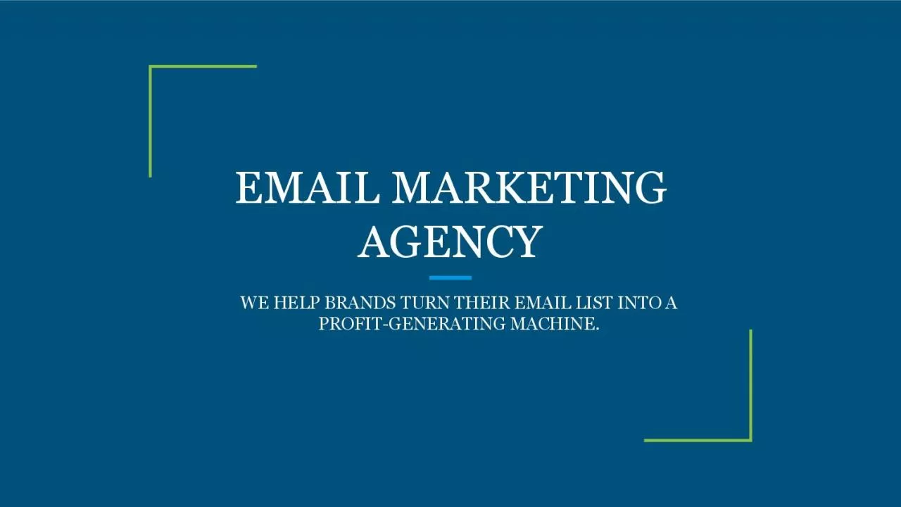 EMAIL MARKETING AGENCY