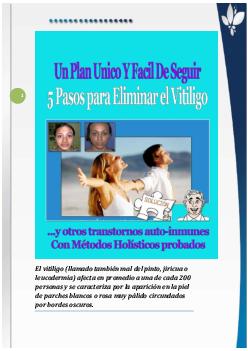 Milagro Para El Vitiligo PDF GRATIS Descargar Completo Libro de David Paltrow