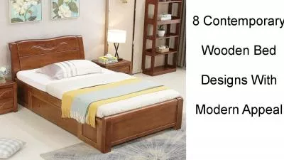 8 Contemporary Wooden Bed Designs With Modern Appeal