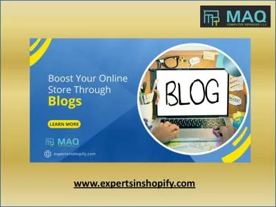 What Are The Benefits Of Posting Blogs On An E-Commerce Store?
