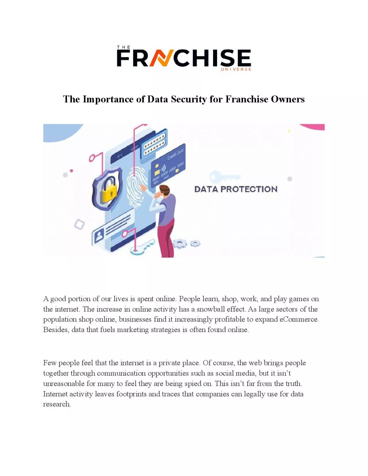 The Importance of Data Security for Franchise Owners
