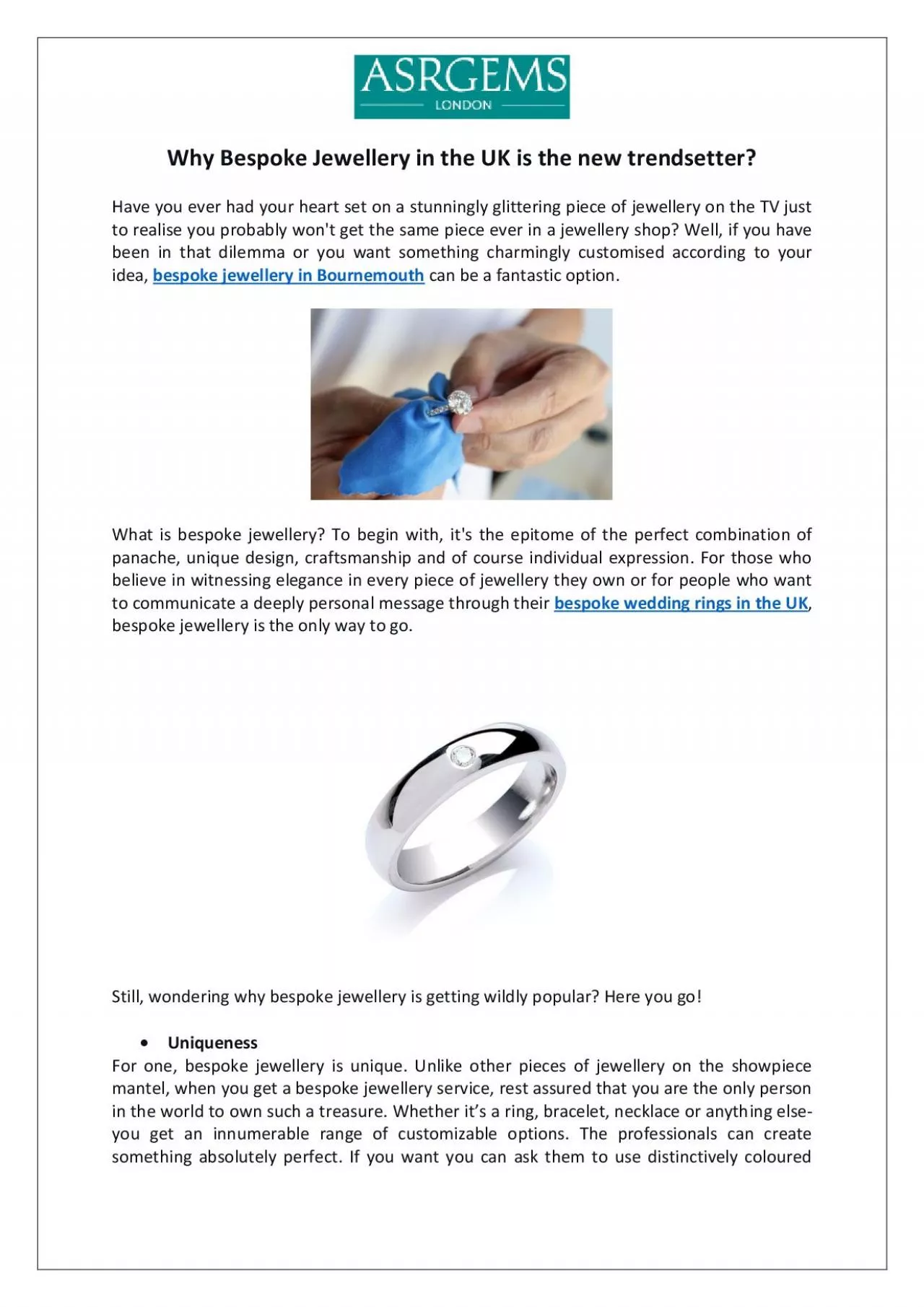 PDF-Why Bespoke Jewellery in the UK is the new trendsetter?