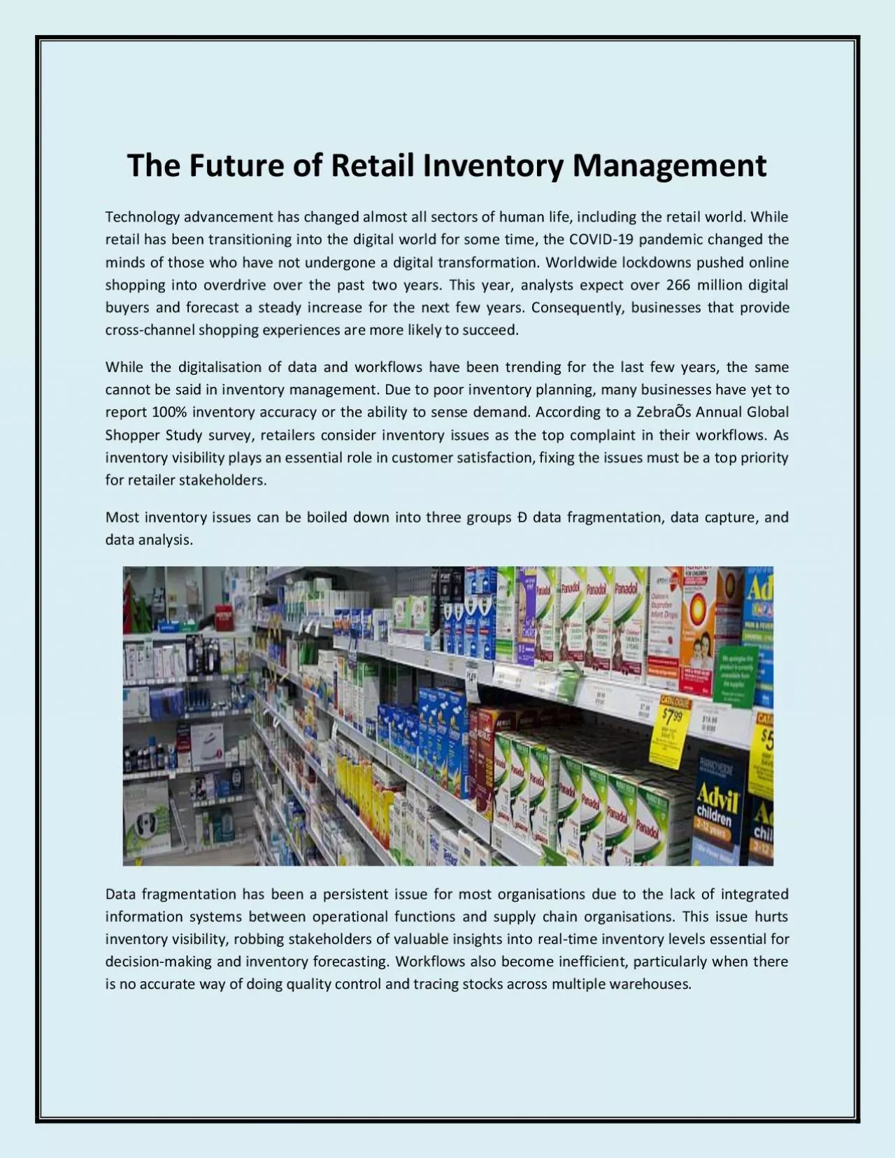 The Future of Retail Inventory Management