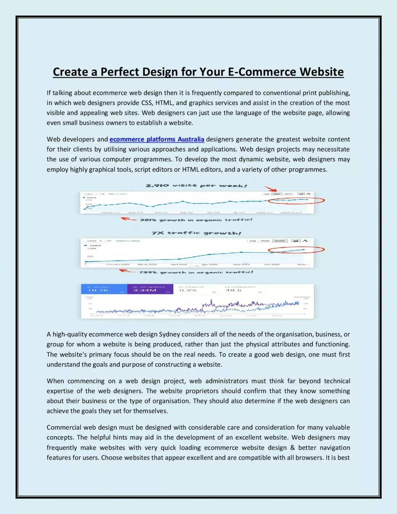 PDF-Create a Perfect Design for Your E-Commerce Website