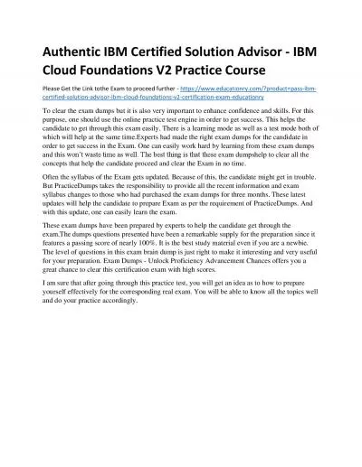 C1000-083: IBM Certified Solution Advisor - IBM Cloud Foundations V2