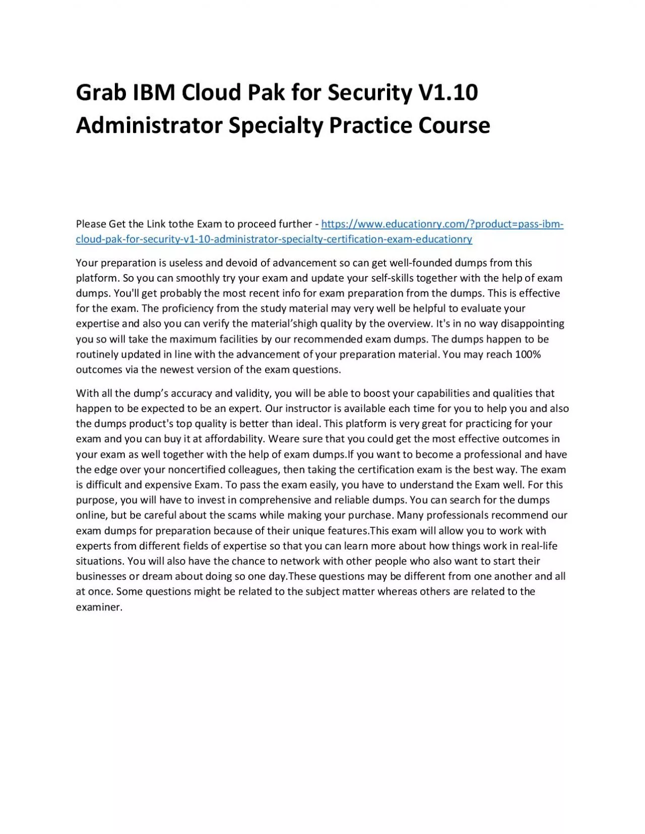 PDF-S2000-021: IBM Cloud Pak for Security V1.10 Administrator Specialty