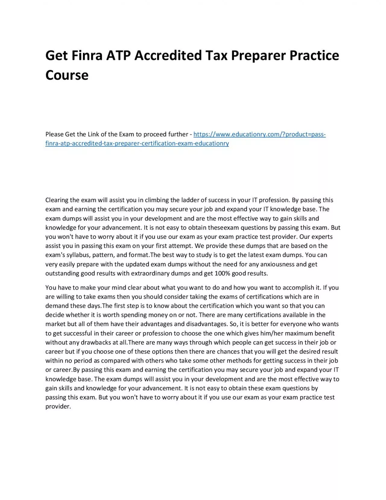 PDF-Finra ATP Accredited Tax Preparer