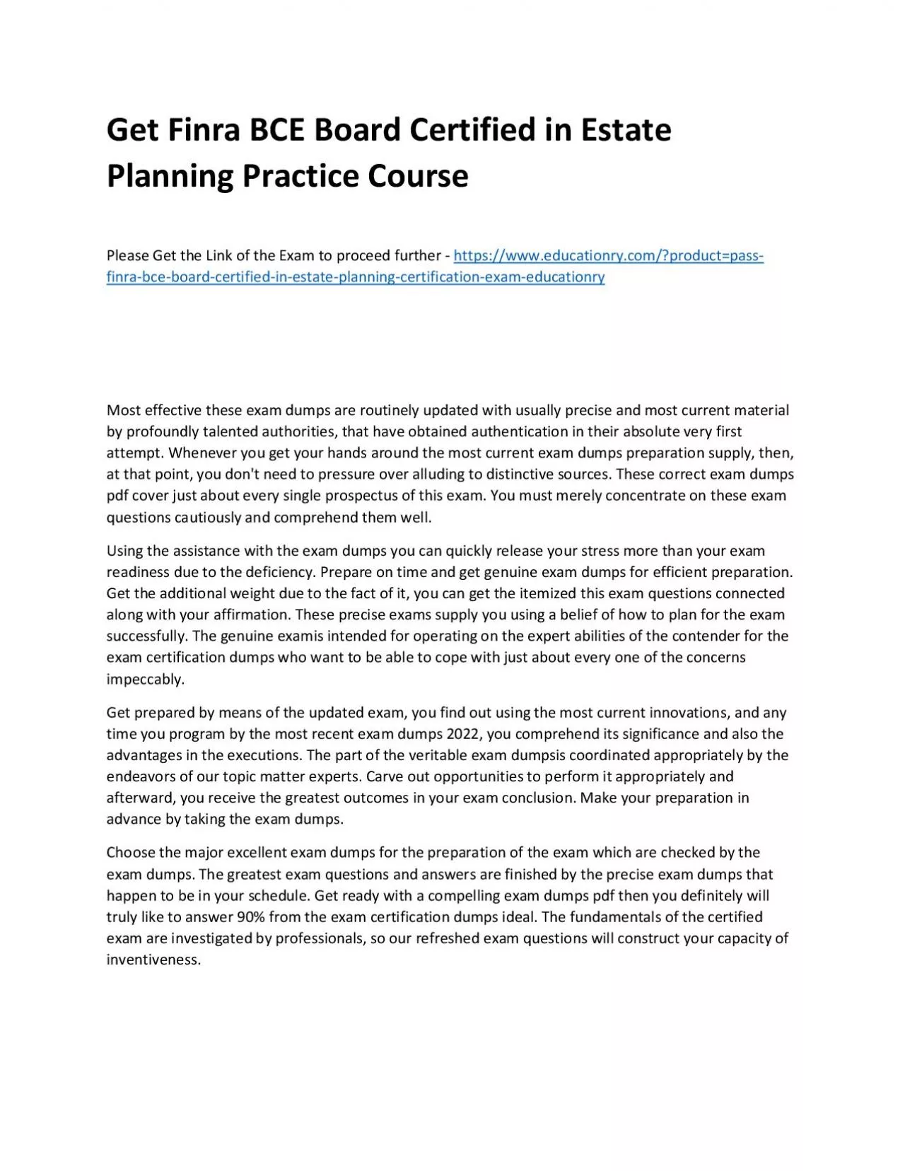 PDF-Finra BCE Board Certified in Estate Planning