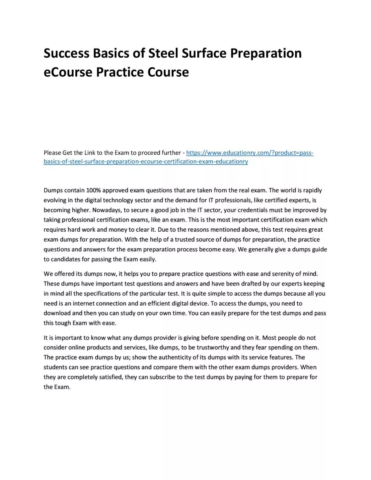 PDF-Basics of Steel Surface Preparation eCourse