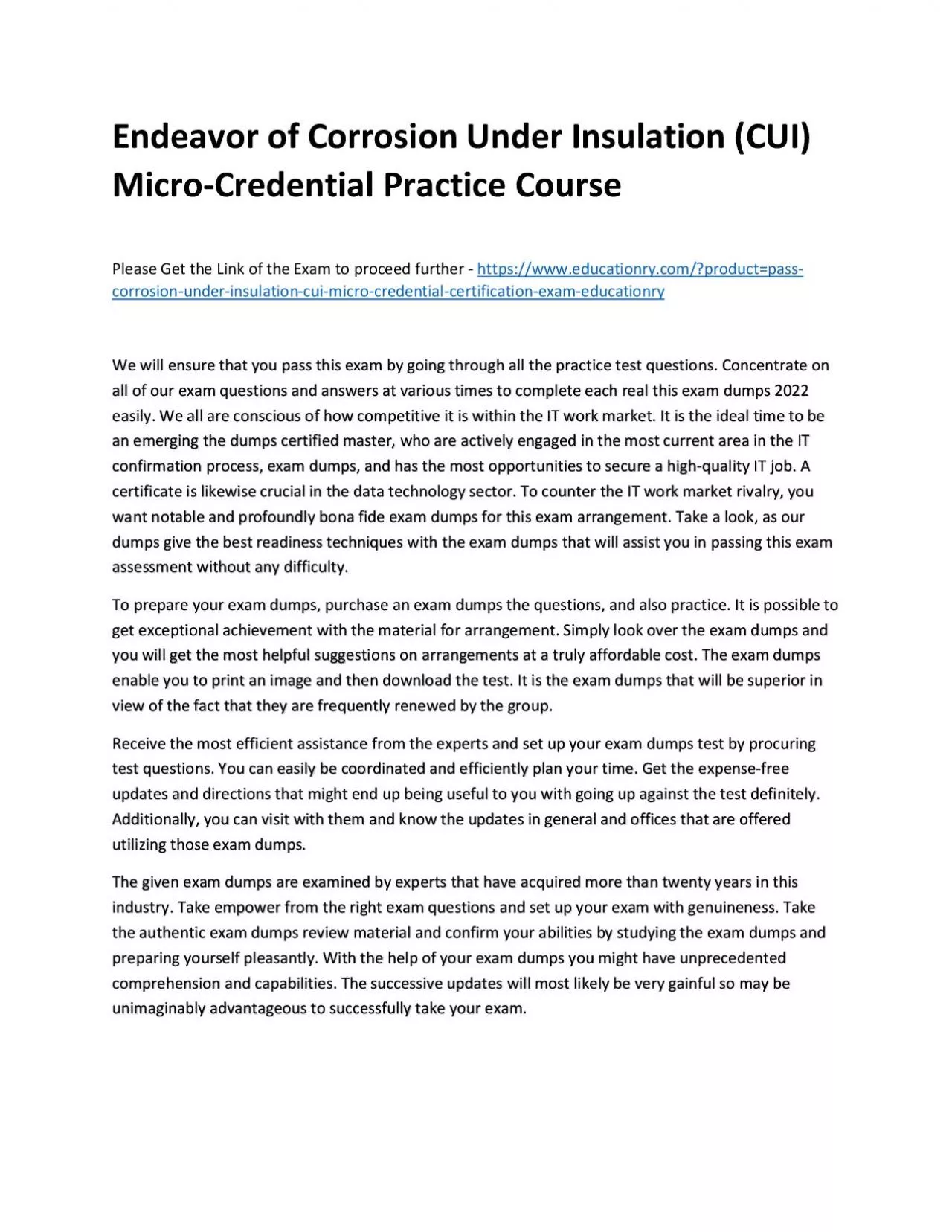 PDF-Corrosion Under Insulation (CUI) Micro-Credential