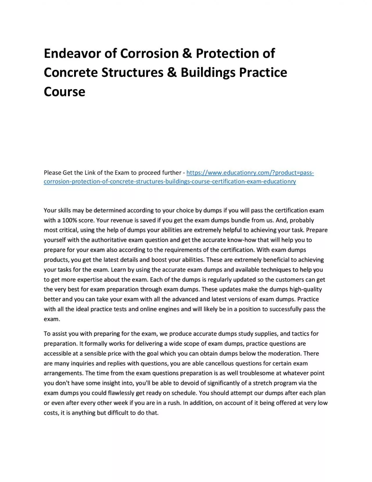 PDF-Corrosion & Protection of Concrete Structures & Buildings Course