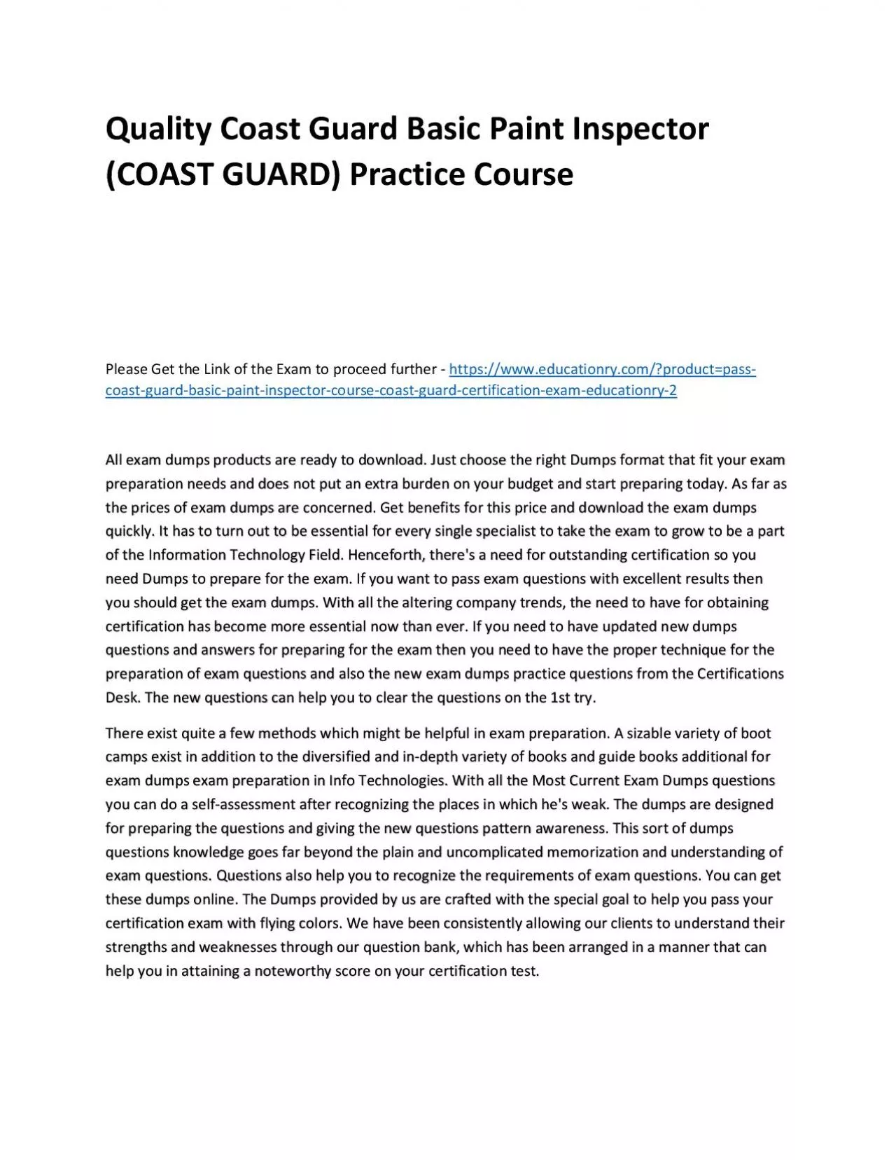 PDF-Coast Guard Basic Paint Inspector Course (COAST GUARD)