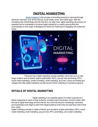 DIGITAL MARKETING